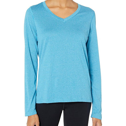 Hanes Femme O9309 T-shirt Athlétique, Bleu Sous-Marin Chiné, X-Large