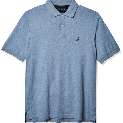 Nautica Men's Classic Fit Short Sleeve Solid Soft 