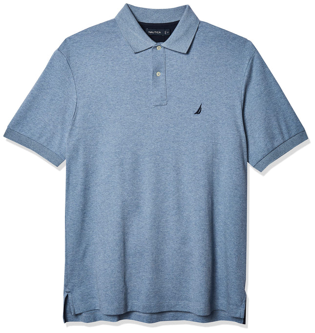 Nautica Men's Classic Fit Short Sleeve Solid Soft 
