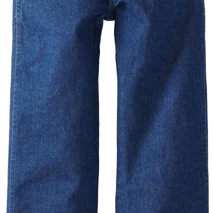 Wrangler Boys' 13MWZ Cowboy Cut Original Fit Jeans, Prewashed Indigo, 12
