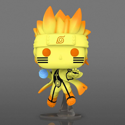 Funko Pop! Animation: Naruto Shippuden - Naruto Uzumaki in Kurama Link Mode with Rasengan Glow Chase Special Edition Multicolor Exclusive Vinyl Figure #1469