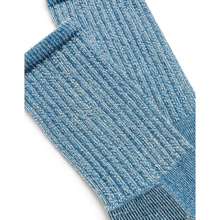 Smartwool Women's Classic Edition Hike Light Cushion Crew Socks, Mist Blue-3pk, Small
