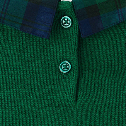 Gymboree Girls' and Toddler Long Sleeve Sweaters, Forest Green, 4T