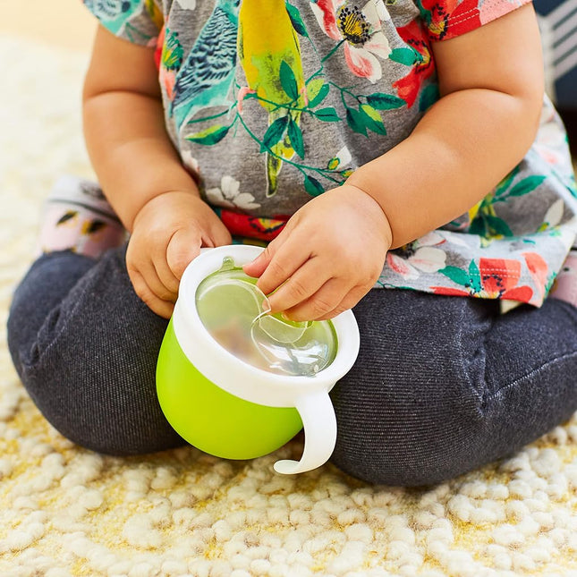 Munchkin 2 Piece Snack Catcher, Blue/Green, 2 Piece Set (Pack of 1)