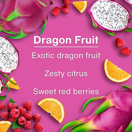 LITTLE TREES Dragon Fruit Car Air Freshener, 24 Hanging Trees, Long Lasting Scent for Auto or Home