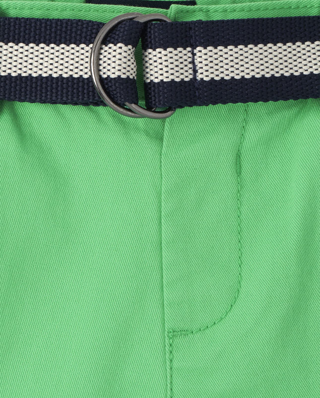 Short chino con cinturón de sarga para bebé y niño pequeño de The Children's Place, Sweet Pea, 3T