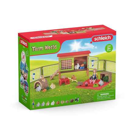 Schleich Farm World - 29Pc Picnic With Little Pets - Kids Ages 3+ | 72160