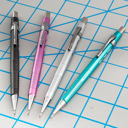 Pentel Sharp Mechanical Pencil, (0.9mm), Metallic Graphite Barrel, Box of 12 (P209MN)