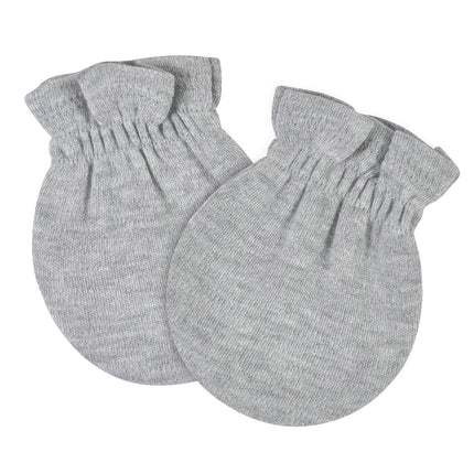Manoplas Gerber sin arañazos para bebé niña, paquete de 8 y 12, azul marino/gris/blanco, de 0 a 3 meses (paquete de 12)