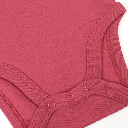 HonestBaby Multipack Long Sleeve Bodysuits One-Piece 100% Organic Cotton for Infant Baby Boys, Girls, Unisex, 3-Pack Ombre Pink Rose, 3-pack Ombre Pink Rose, 3-6 Months