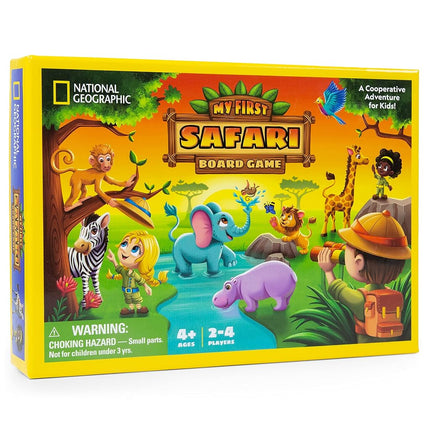 National Geographic My First Safari Board Game for