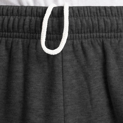 Fruit of the Loom Men's Eversoft Fleece Open Bottom Sweatpants with Pockets, Relaxed Fit, Moisture Wicking, Breathable, Black Heather, Small
