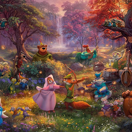 Ceaco - Thomas Kinkade - Disney - Robin Hood - 1000 Piece Jigsaw Puzzle