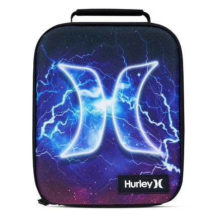 Hurley Men's Insulated Lunch Tote Bag, Lightening, One Size, Insulated Lunch Tote Bag