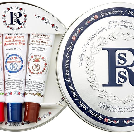 Rosebud Medley of Lip Balm Tubes, 0.5 Ounce each
