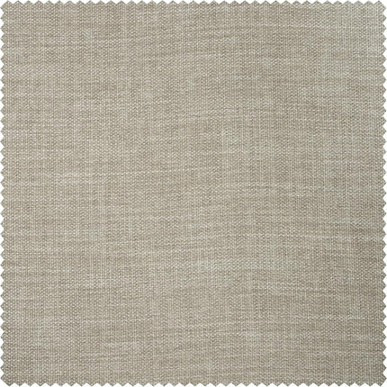HPD Half Price Drapes Cortinas Opacas de Lino Sintético - Cortinas de Lino de Lujo de 96 Pulgadas de Largo para Dormitorio y Sala de Estar (1 Panel), 50W X 96L, Avena