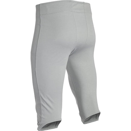 CHAMPRO Men's Touchback Football Practice Pants, Pads/Belt Not Included Silver