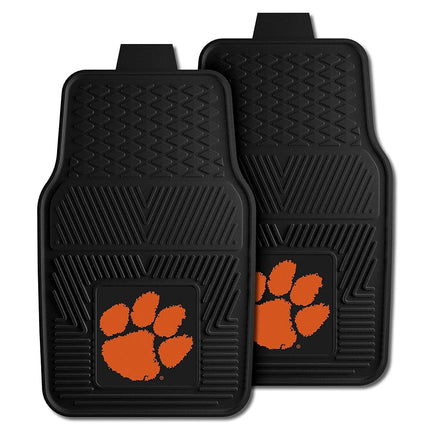 FANMATS NCAA Clemson University Tigers Vinyl Heavy Duty Vinyl Car Mat