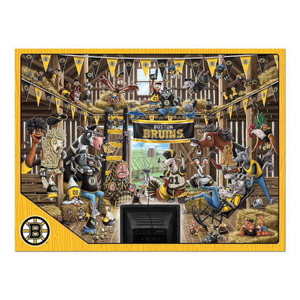 YouTheFan NHL Boston Bruins Barnyard Fans Rompecabezas 500 piezas