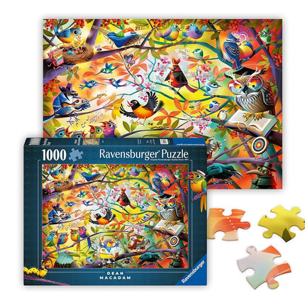 Ravensburger Adult Puzzles Busy Birdies - Ages 12+