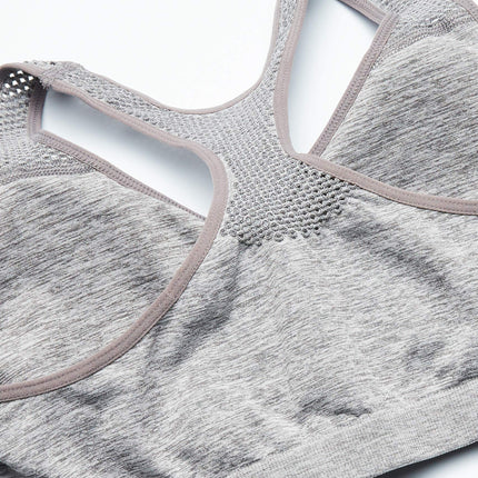 Maidenform Girls' Seamless Racerback Sports Bra, Grey, Small