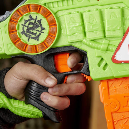 Revoltinator Nerf Zombie Strike Toy Blaster with motorized Lights Sounds & 18 Official Darts for Kids, Teens, & Adults