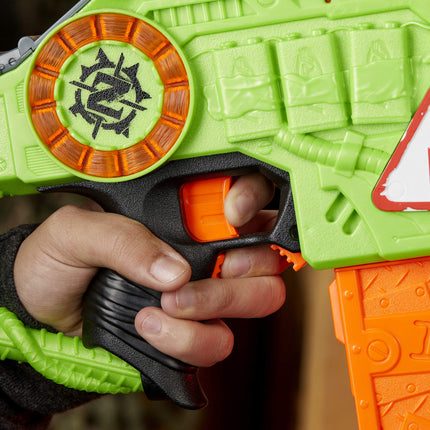 Revoltinator Nerf Zombie Strike Toy Blaster with motorized Lights Sounds & 18 Official Darts for Kids, Teens, & Adults