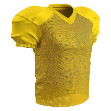 Champro Time Out Polyester Practice Football Jersey Gold