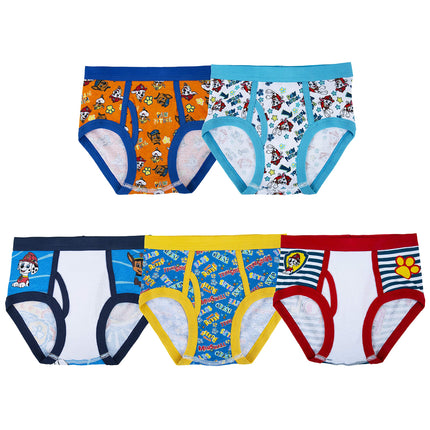 Handcraft Little Boys' Paw Patrol 5 Pack Brief, As