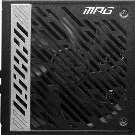 MSI MPG A1000G Gaming Power Supply - 80 Plus Gold Certified 1000W - 0% RPM Mode - Fully Modular - 100% Japanese 105 degree C Capacitors - Compact Size - ATX PSU