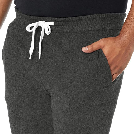 Southpole Men's 1570 Basic Active Fleece Jogger Sweatpants, New Heather Charcoal, 3X-Large