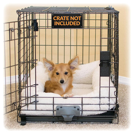 K&H Pet Products Ultra Plush Deluxe Bolster Dog Cr