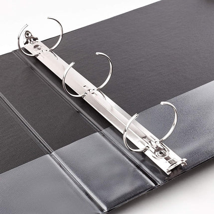 Classeurs à 3 anneaux ronds Avery Economy, 2,5 cm, 12 classeurs noirs (03301)