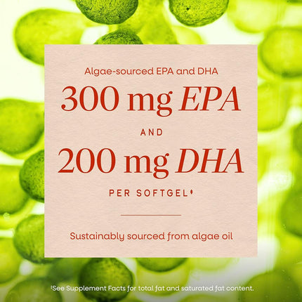 Nature's Way NutraVege Omega-3 Plant Based Supplement- Vegeterian, Vegan- 500 mg, 30 Count