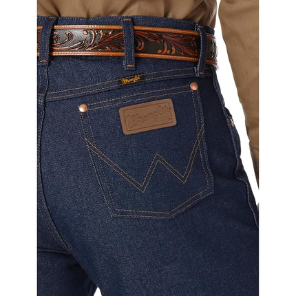 Wrangler Men’s 13MWZ Cowboy Cut Original Fit Jean, Rigid Indigo, 36W x 29L