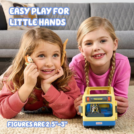 Bluey Bus + Mates, 2.5-3 inch Figures | Amazon Exclusive