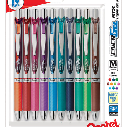Pentel EnerGel RTX Retractable Liquid Gel Pen, (0.