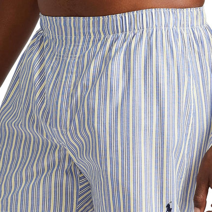 Polo Ralph Lauren Classic Fit Woven Cotton Boxers 3-Pack