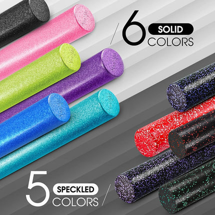 Yes4All EPP Foam Roller for Back, Legs, Physical Therapy, Exercise, Deep Tissue, and Muscle Massage – Extra Firm High-Density Foam Roller – Support Pain Relieved, Back, Legs, and Muscle Recovery