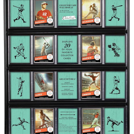 MCS 16x20 Inch Collector Card Wall Display, Holds 