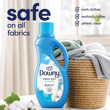 Downy Ultra Laundry Liquid Fabric Softener (Fabric Conditioner), Cool Cotton, 4.16L, 190 Loads