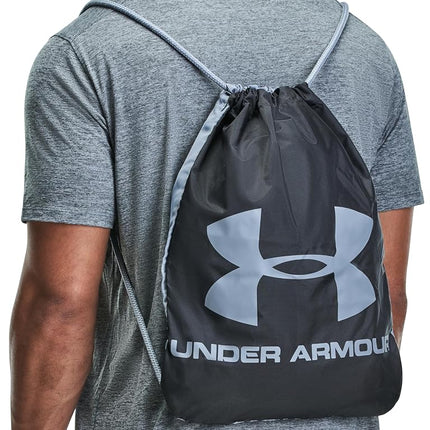 Under Armour Unisex UA Ozsee Sackpack, Drawstring Bag for the Gym, Running, Jogging, and More, Versatile Gym Bag with Chest Clip for Added Comfort