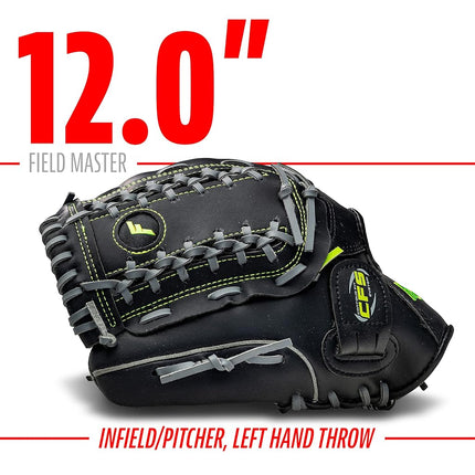 Franklin Sports Baseball and Softball Glove - Field Master - Baseball and Softball Mitt