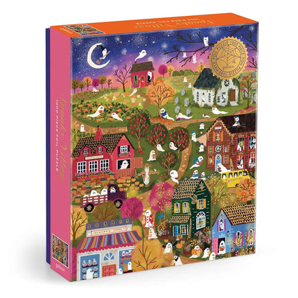 Galison Spooky Village – 1000 Piece Foil Joy Lafor