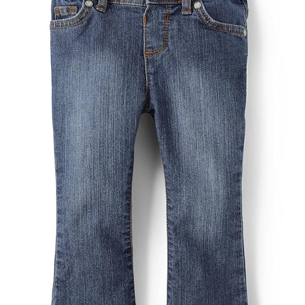 The Children's Place Baby Girl's 3504 Bootcut Jeans Pants, VICTBLUWSH 4066, 6-9MONTHS