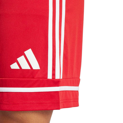 adidas Mens Squadra 25 Shorts, Team Power Red/Team Power Red/White, 3X-Large