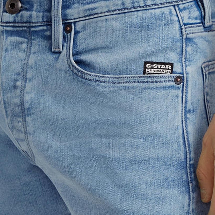 G-STAR Men's 3301 Slim Jeans, Blue (lt Aged D25742-8968-424), 33W / 32L