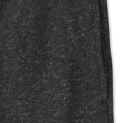 Pantalón de chándal de felpa individual para niño The Children's Place, jaspeado negro, extragrande