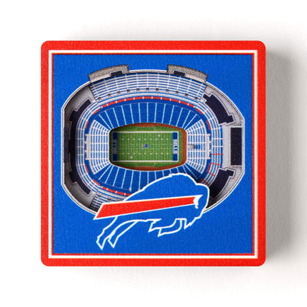 NFL Buffalo Bills - New Era Field 3D StadiumView Magnet3D StadiumView Magnet, Team Colors, Small (8493274)