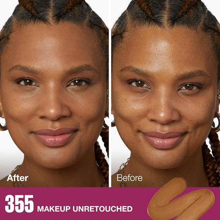 Maybelline Instant Age Rewind Eraser Foundation SPF 20 and Provitamin B5 Moisturising 355, Pack of 1